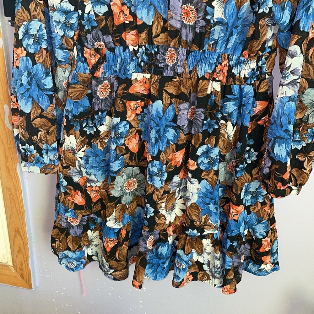 Zara Multicolor Floral Blouse - Picture 11 of 16